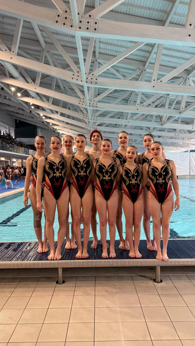 Nuoto Artistico: impresa storica della Rari Nantes Florentia